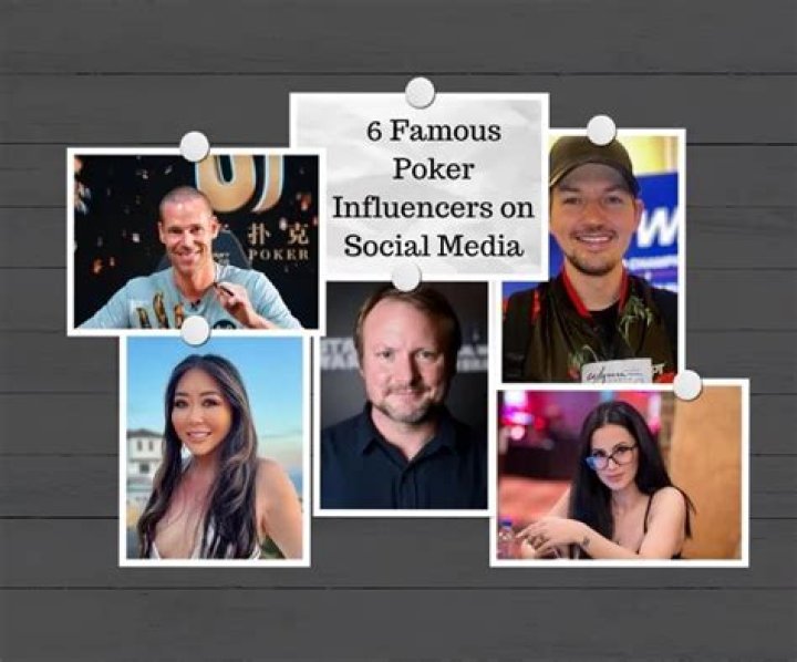 6 Famous Poker Influencers on Social Media – List
