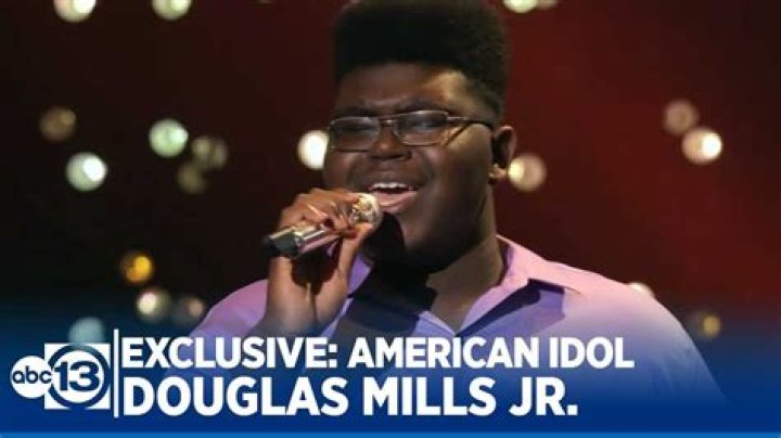 American Idol: Douglas Mills Jr. weight and height