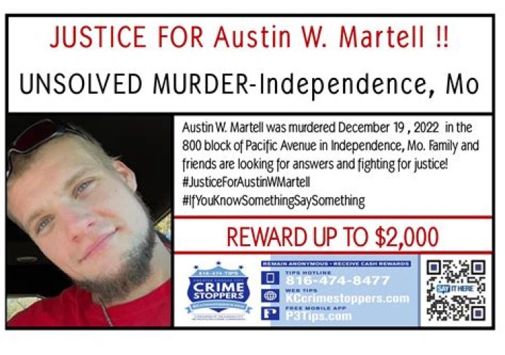 Austin W. Martell shot to death in overnight Independence homicide