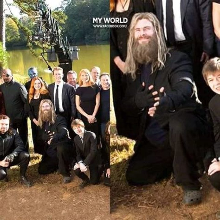 Avengers: Endgame Photo Reveals That Thor Wore Crocs To Tony’s Funeral