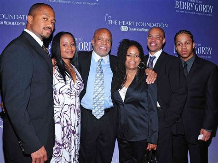 Berry Gordy family, wife , children, parents, siblings