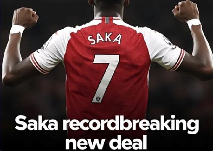 Bukayo Saka salary per week at Arsenal