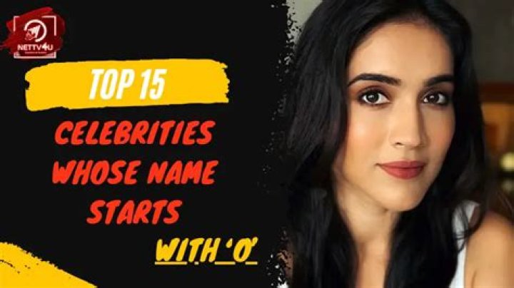 Celebrities Whose Name Starts With S