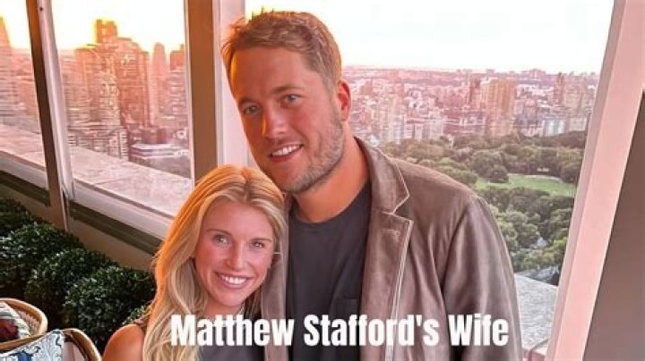 Does Matthew Stafford have siblings? Meet Page Stafford