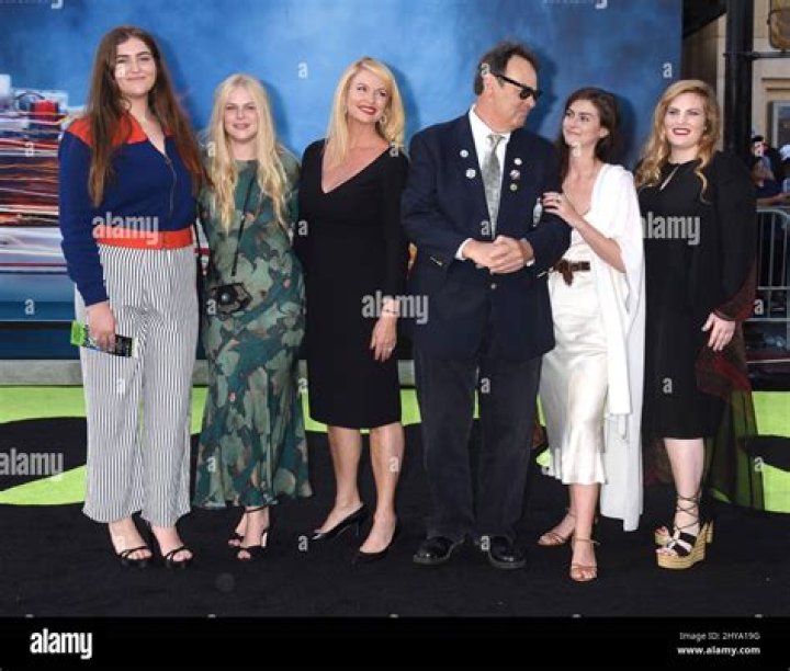 Donna Dixon children: Danielle Aykroyd, Vera Sola, Belle Kingston Aykroyd, Stella Irene August Aykroyd