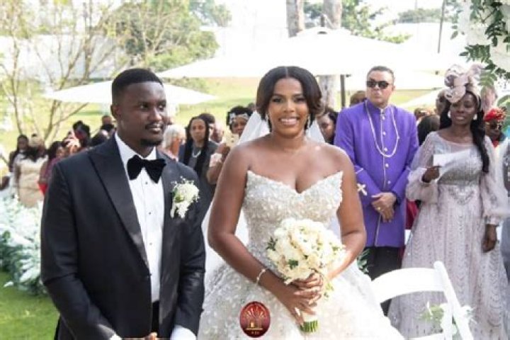 Dr Bawumia and other dignitaries show up as Dag Heward-Mill’s daughter holds plush wedding — See photos