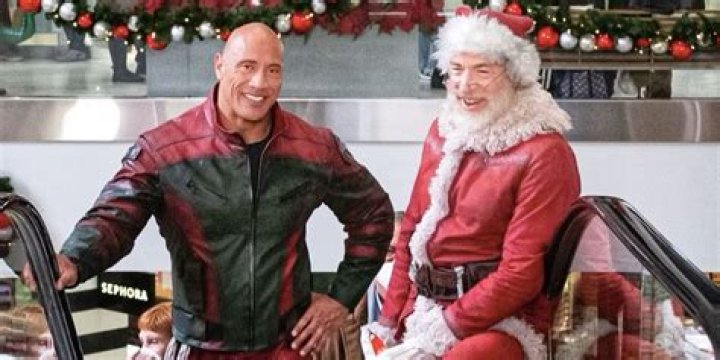 Dwayne Johnson Rocks around the Christmas tree with J.K. Simmons’ Santa Claus in new ‘Red One’ pics