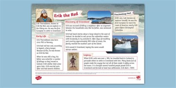 Erik The Red Biography - Facts, Childhood, Family Life & Achievements