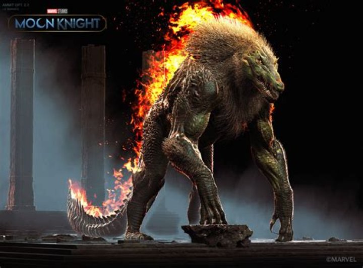 Eyecatching ‘Moon Knight’ concept art reveals a sinister design for Ammit