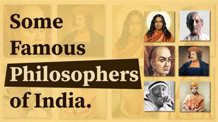 Famous Indian Philosophers