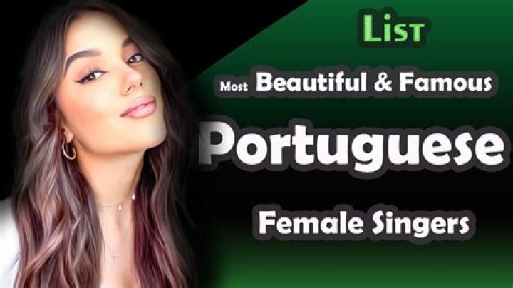 Famous Portuguese Pop Singers