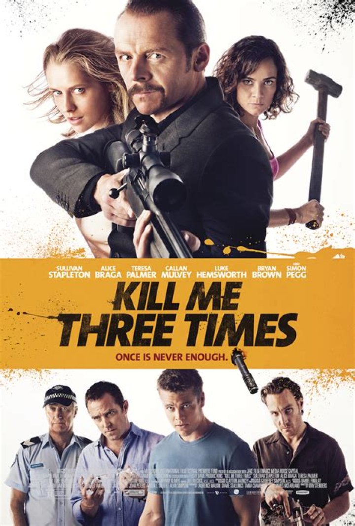 First Look At Simon Pegg In Kill Me Three Times