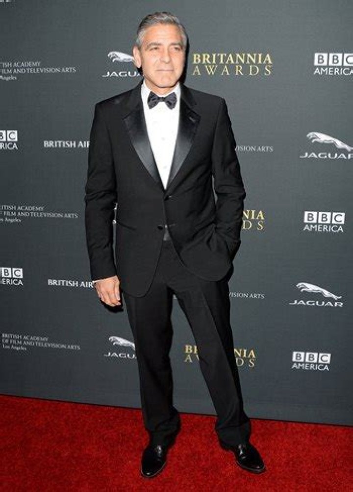 George Clooney Body Measurements Weight Height Shoe Size Stats