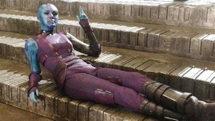 ‘Guardians of the Galaxy’ star Karen Gillan shares the time she attended a therapy session in Nebula makeup