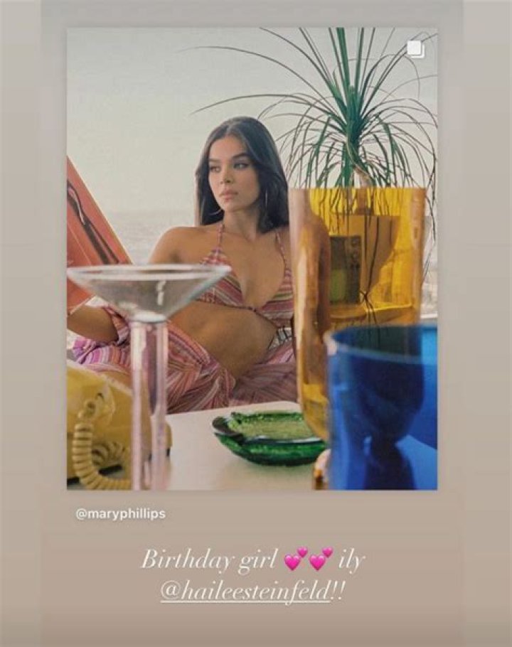 Hailee Steinfeld in Bathing Suit is the "Birthday Girl" — Celebwell