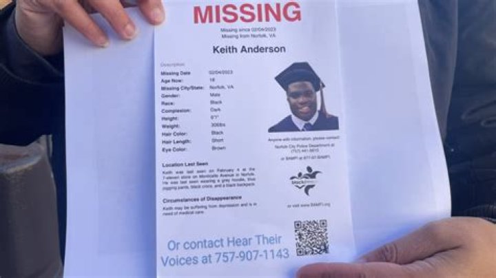 Help Find Missing Keith Anderson, Former NSU Student