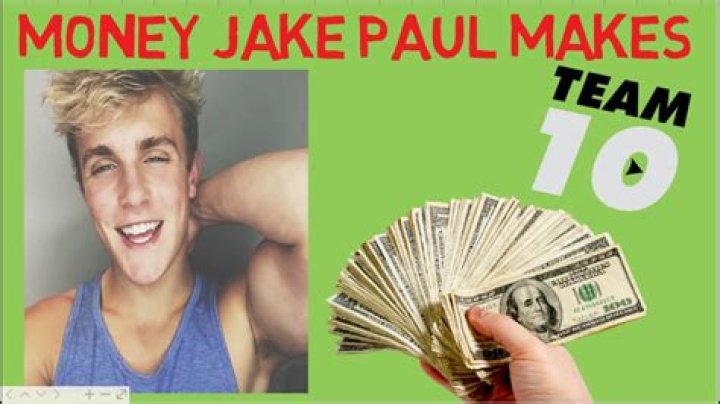 How much does Jake Paul make?