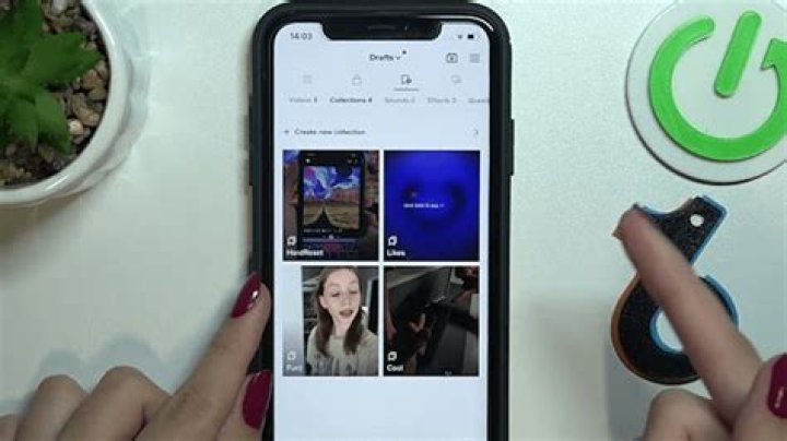 How to delete TikTok collections