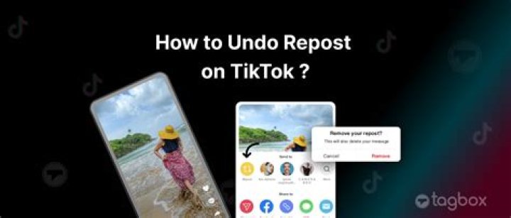 How to undo a repost on Tiktok, explained