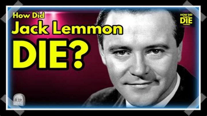 Jack Lemmon cause of death: What happened to Jack Lemmon?