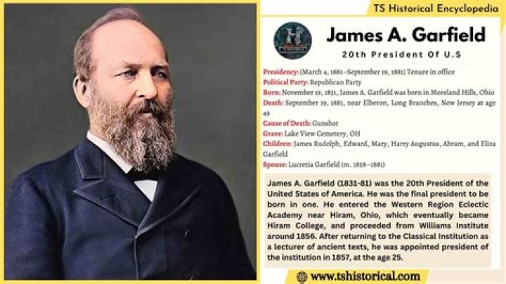 James A. Garfield Biography - Facts, Childhood, Family Life & Achievements