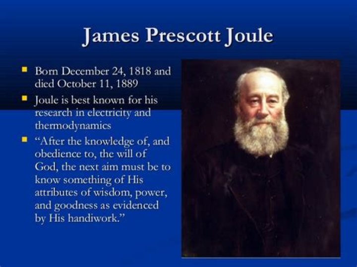James Prescott Joule Biography - Childhood, Life Achievements & Timeline
