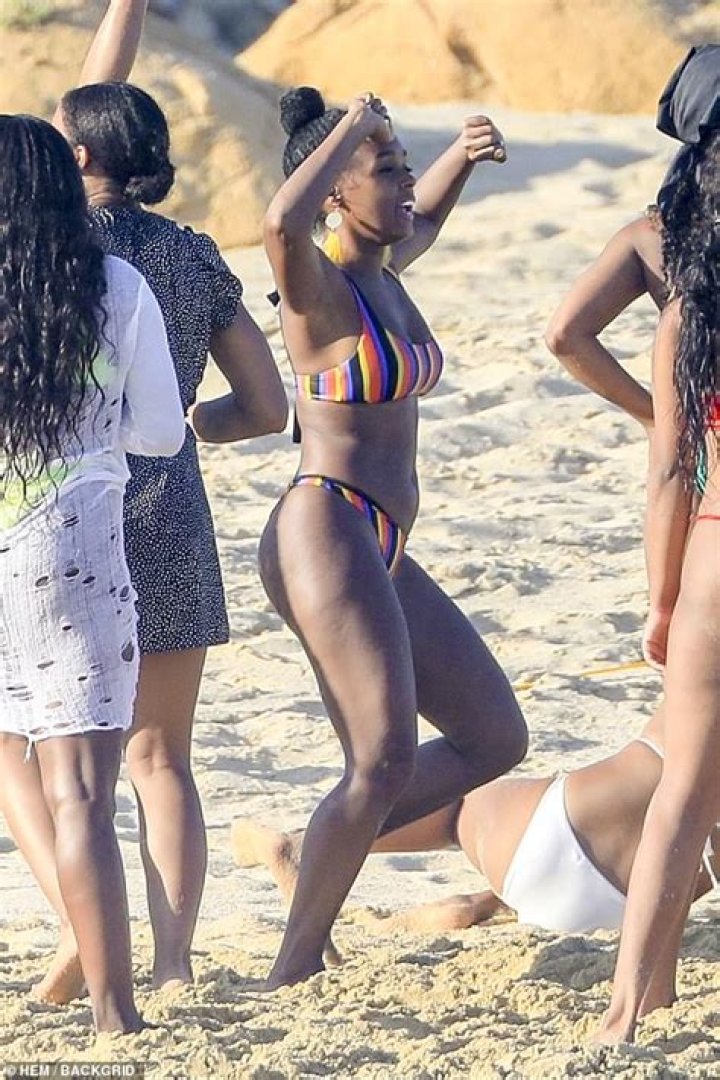 Janelle Monáe in Bathing Suit is "On Fire" — Celebwell