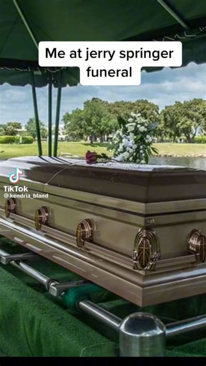 Jerry Springer funeral, burial service, pictures, date, time, venue