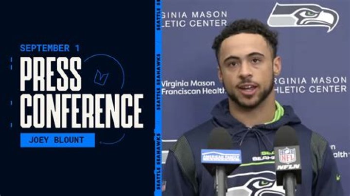 Joey Blount parents: Tony Blount, Marie Blount