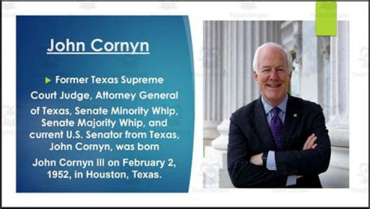 John Cornyn Biography – Facts, Childhood, Family Life, Career