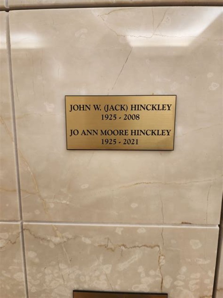 John Warnock Hinckley Sr., Jo Ann Moore