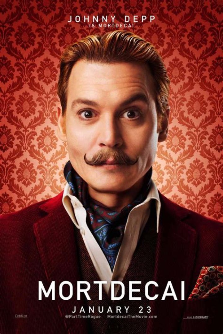 Johnny Depp’s Mustache Is The Real Star In New Image From Mortdecai