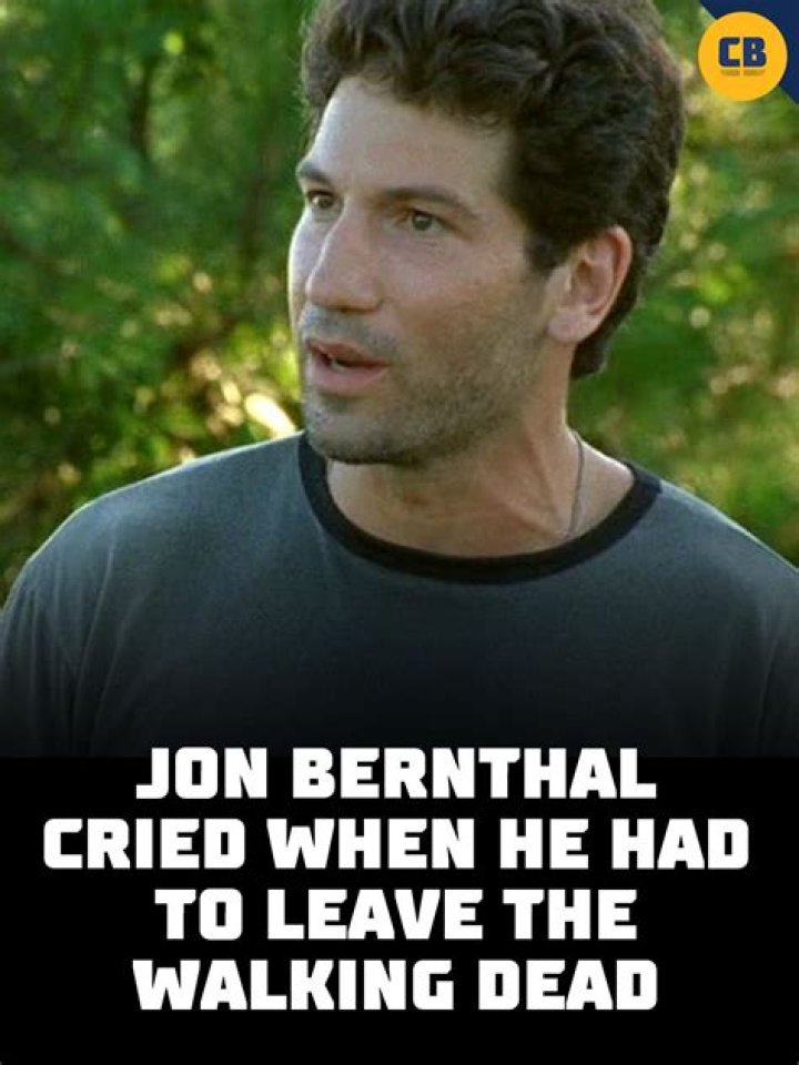 Jon Bernthal Says He Cried When He Left The Walking Dead