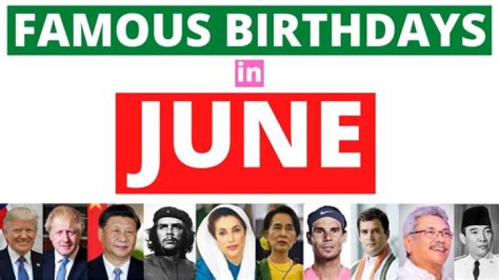 June 15 Birthdays Of Famous People
