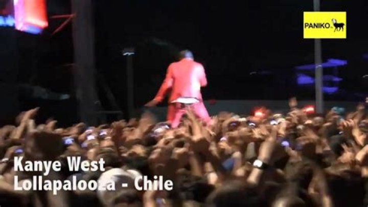 Kanye West Headlines Lollapalooza In Chile