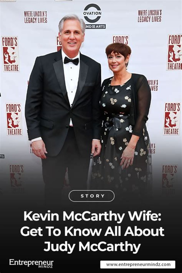 Kevin Mccarthy Wife: Who is Judy McCarthy? Age, Biography, Ethnicity, Children , Net-Worth