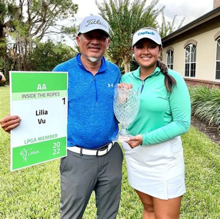 Lilia Vu (golfer) family, parents, siblings, boyfriend, children