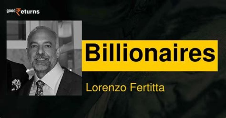 Lorenzo Fertitta Biography - Facts, Childhood, Family Life & Achievements