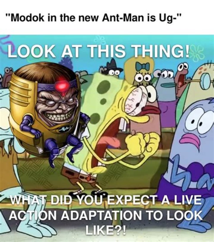 M.O.D.O.K’s ‘Quantumania’ look may be forgettable, but the memes will live forever