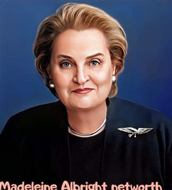 Madeleine Albright net worth at the time of her death