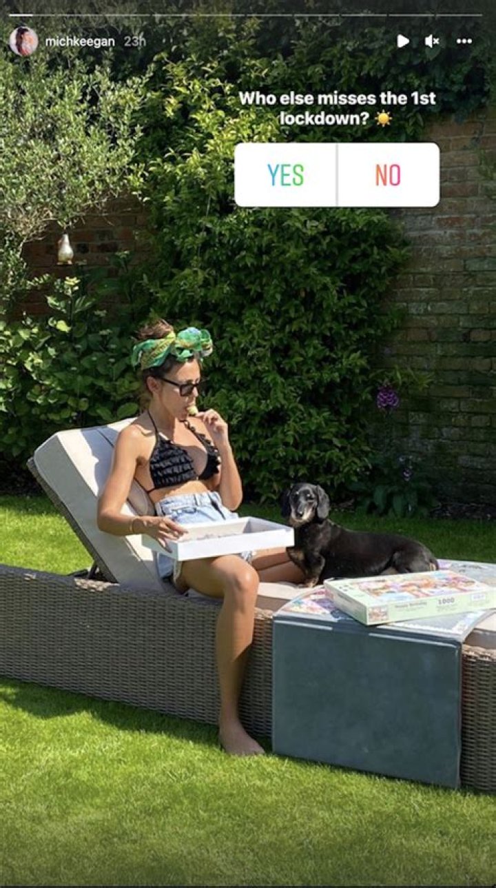 Michelle Keegan in Bathing Suit "Misses 1st Lockdown" — Celebwell