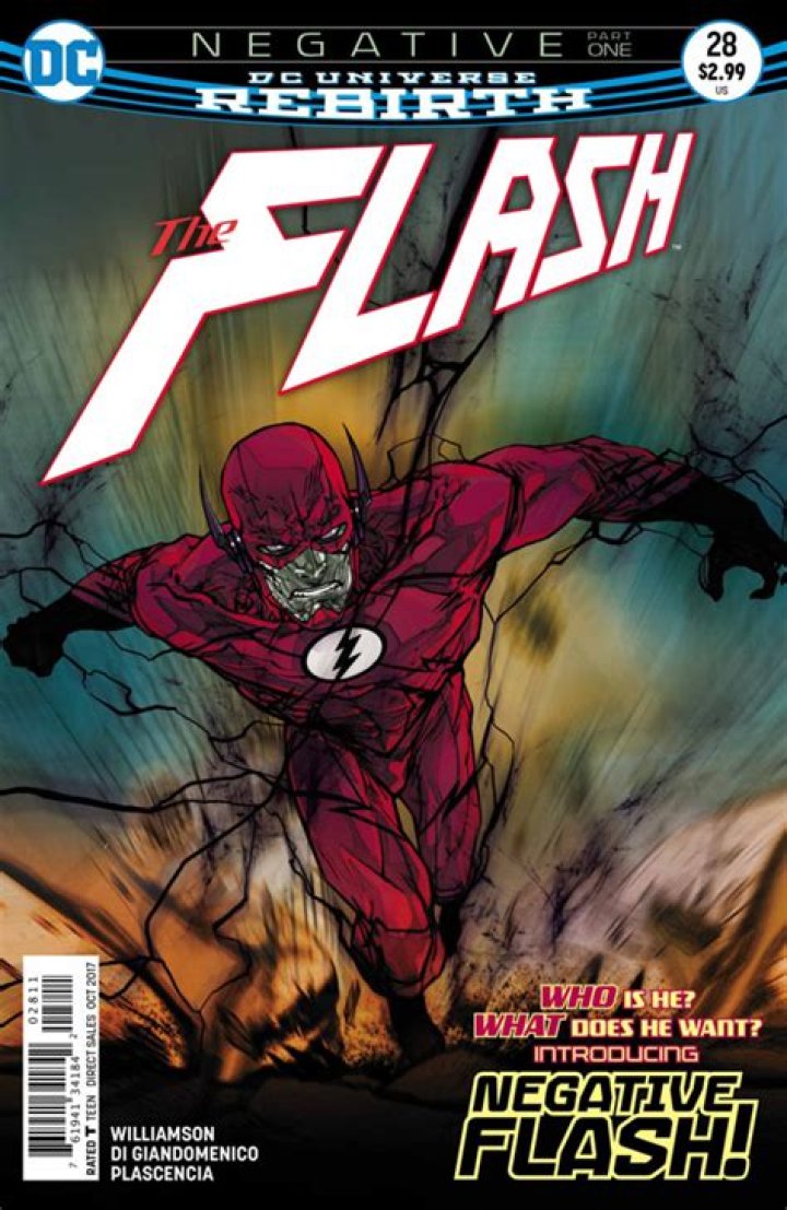 Negative-Flash Makes The Scene This August In The Flash #28 & 29
