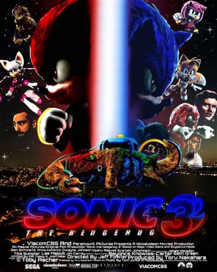 New ‘Sonic the Hedgehog 2’ poster invites fans to play a game