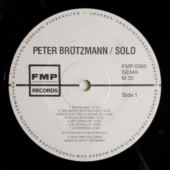 Peter Brötzmann Cause of Death, Age, Biography
