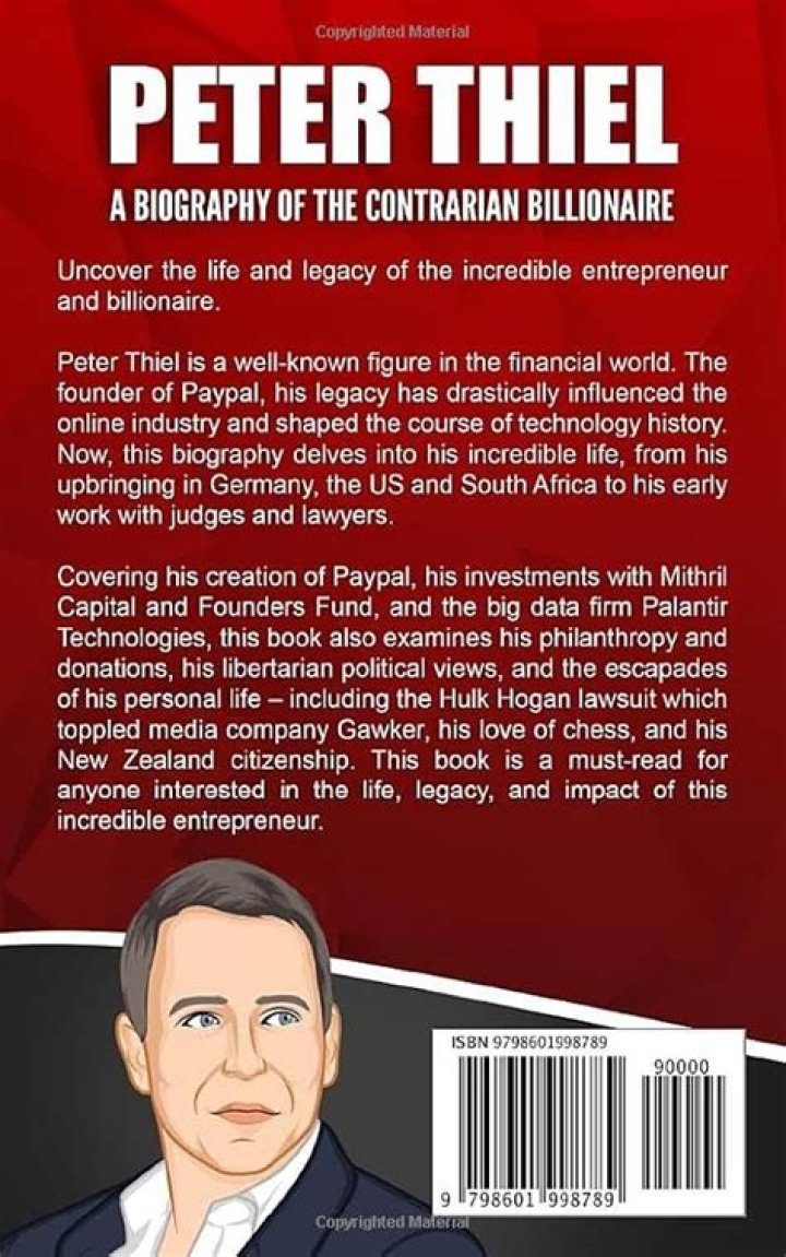 Peter Thiel Biography - Facts, Childhood, Family Life & Achievements