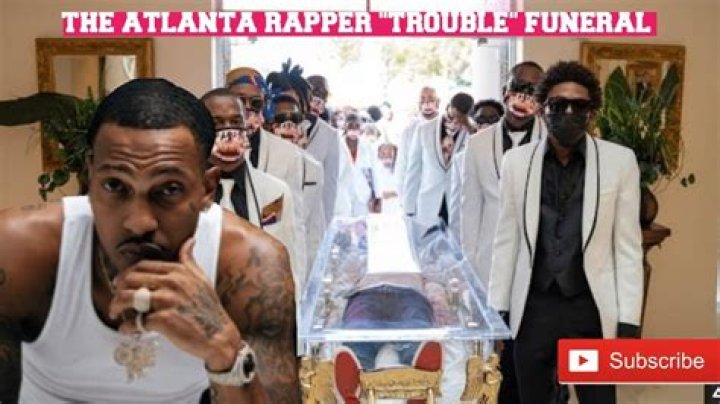 Rapper Trouble funeral, burial service, pictures, date, time, venue