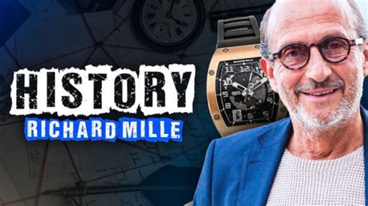 Richard Mille Biography - Facts, Childhood, Family Life & Achievements