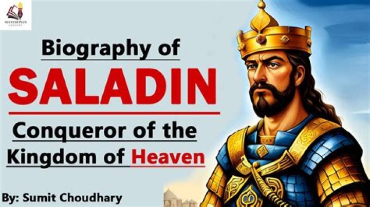 Saladin Biography - Facts, Childhood, Family Life & Achievements