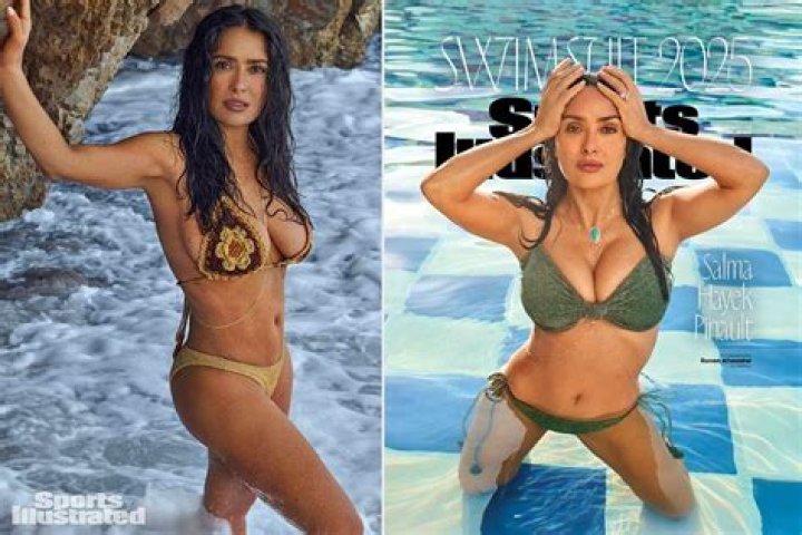 Salma Hayek in Bathing Suit Enjoys First Monday of 2022 — Celebwell
