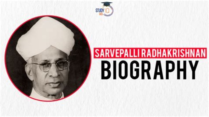Sarvepalli Radhakrishnan Biography - Facts, Childhood, Family Life & Achievements